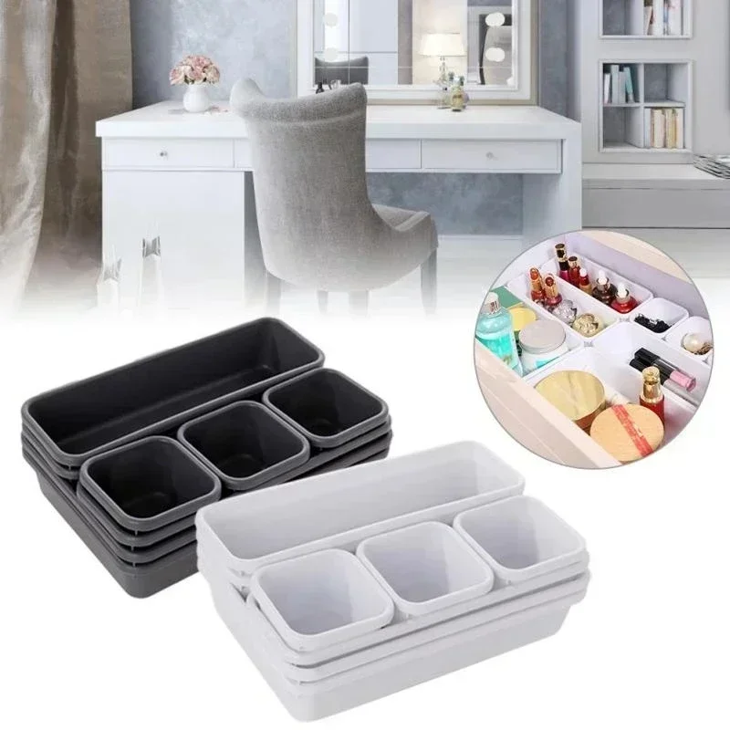 Caja multiusos para escritorio, organizador de cajones y útiles - imagen 3
