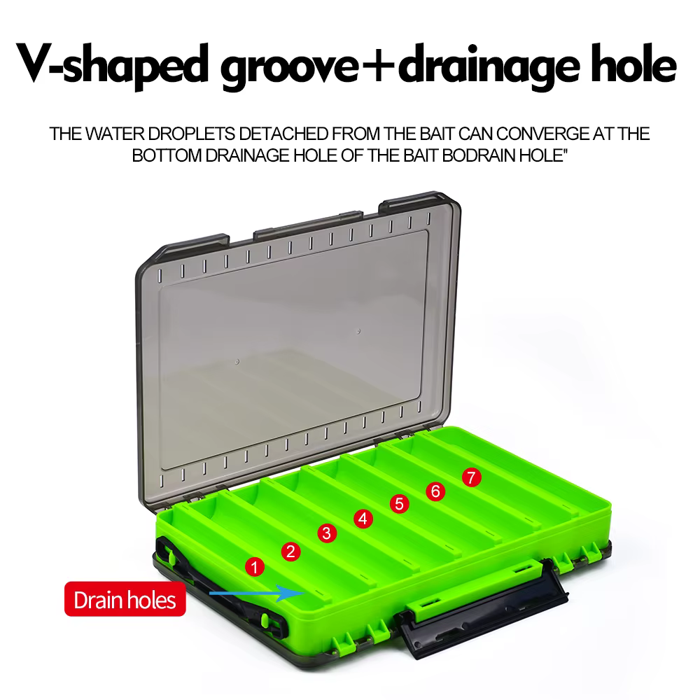 Caja Anzuelos Impermeable Probero – Doble Cara para Cebos Pesca - imagen 2