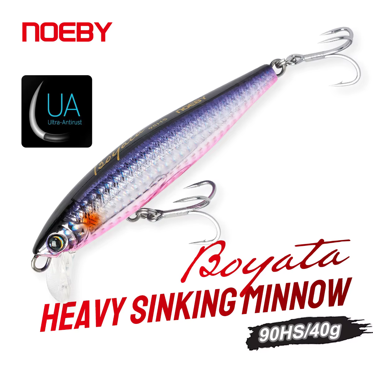 Wobbler Noeby Boyata hundimiento pesado atún