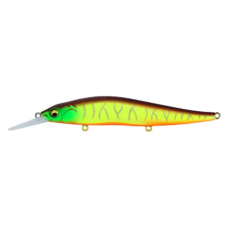 SWOLFY Jerkbait Wobbler de hundimiento lento para lubina y lucio