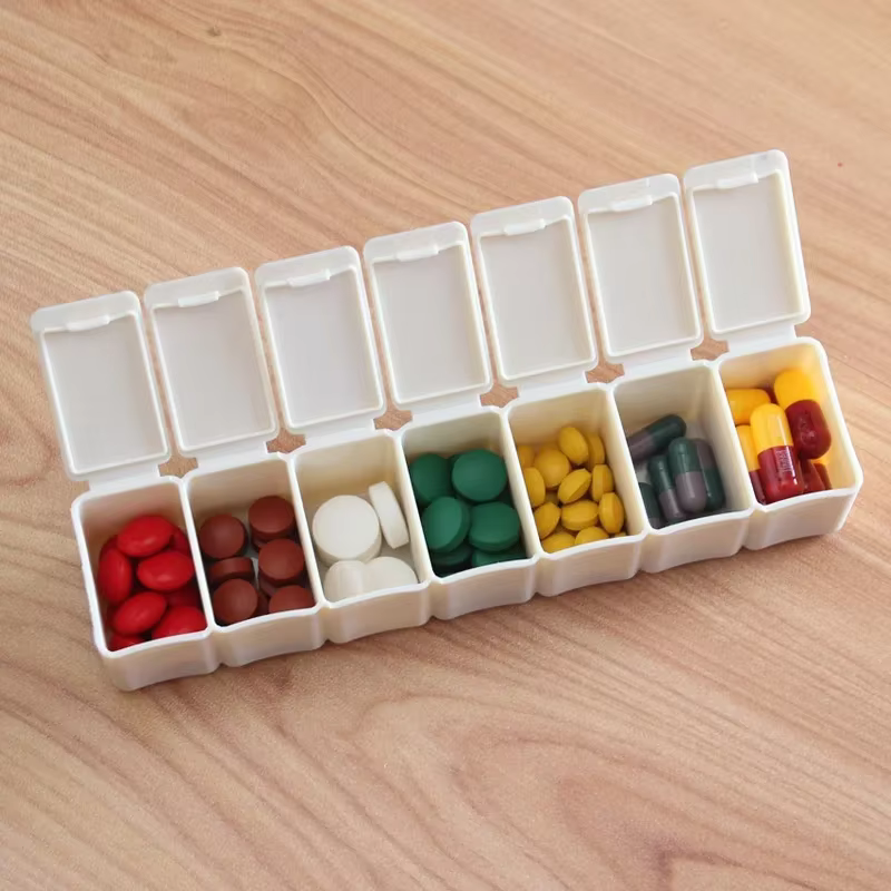 Caja de pesca rígida 7 compartimentos – Organizador Tackle con divisores - imagen 2