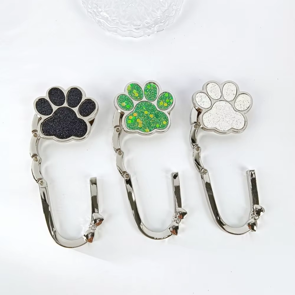 Colgador de Bolsos Diseño Patas de Gato Plegable y Ligero para Mesa - imagen 4