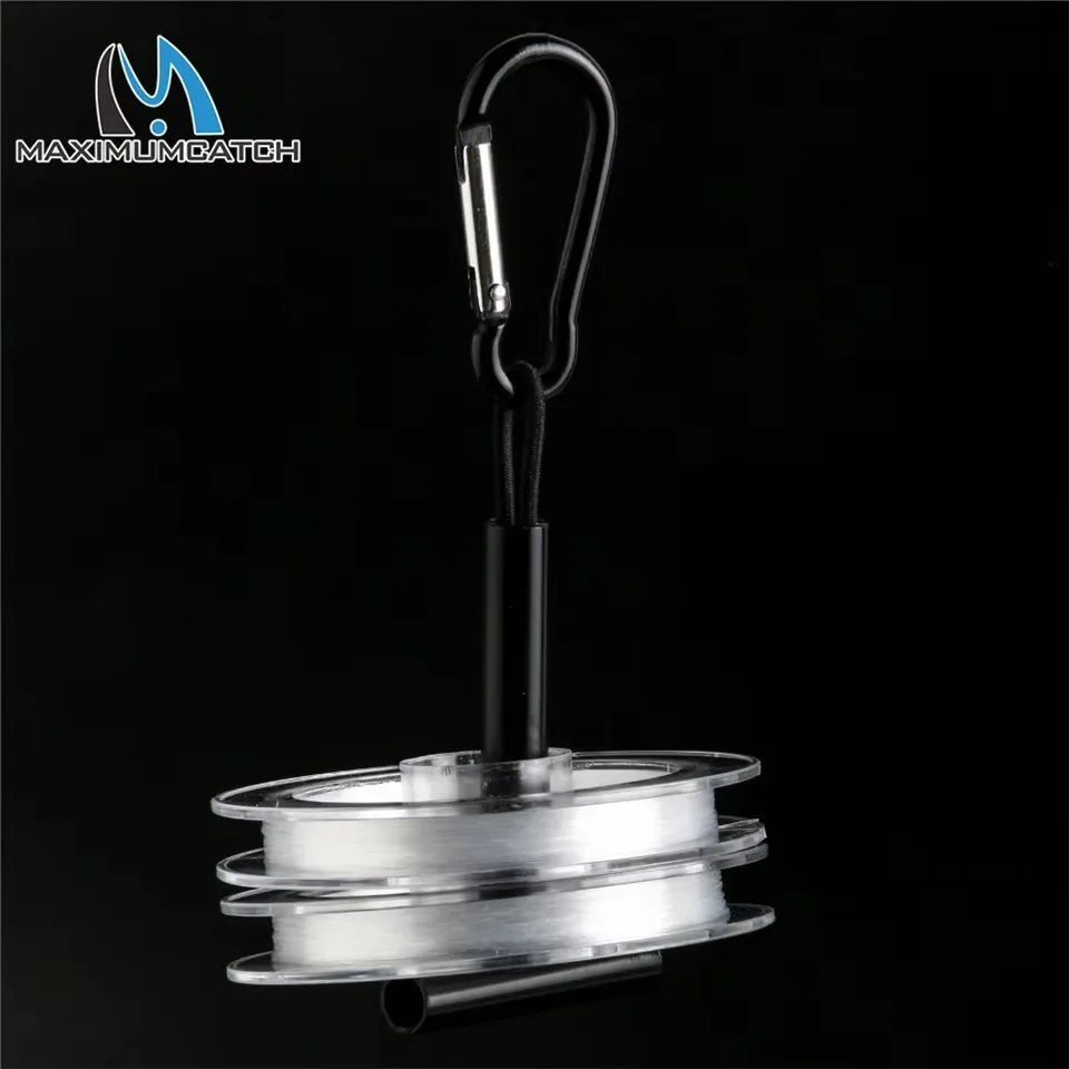 MAXCATCH soporte de hilo para pesca con mosca, dispensador aluminio - imagen 3