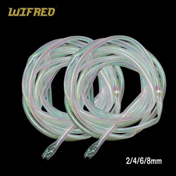 Tubo Mylar nácar WIFREO 4M – Trenza holográfica para moscas