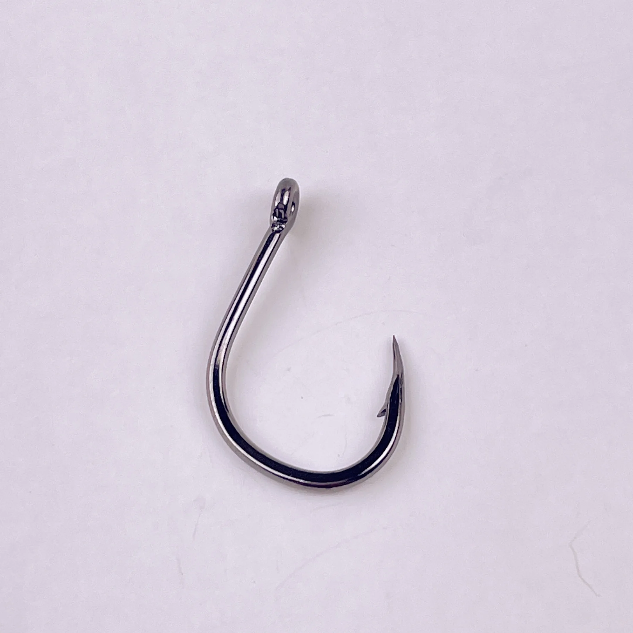 Anzuelos circulares individuales para pesca con mosca negros - imagen 2