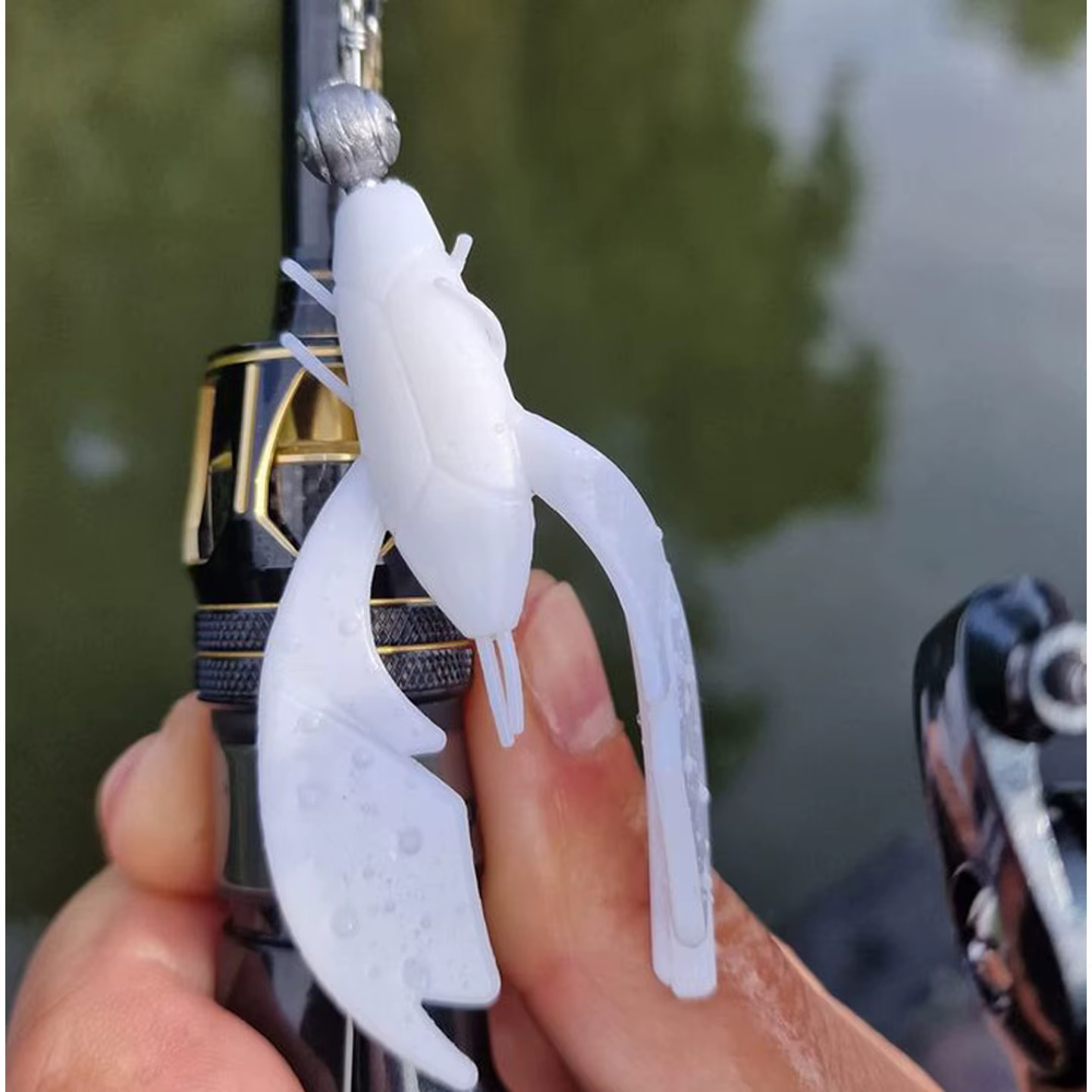PACA Chunk Craw 75mm – Señuelo blando para lubina - imagen 4