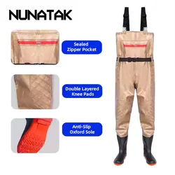 Pantalones impermeables NUNATAK para pesca y vadear en roca invernal