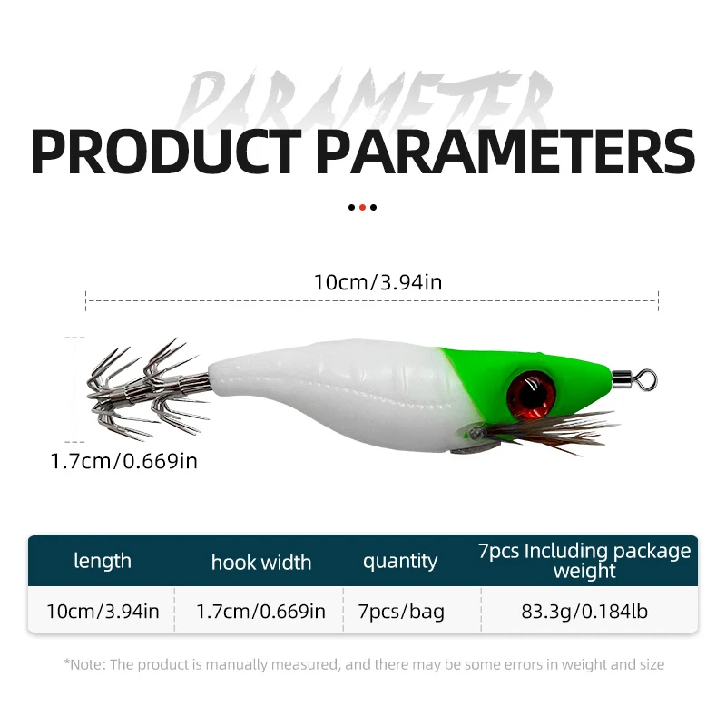 ShareShark señuelo luminoso de camarón con ojos grandes - imagen 2