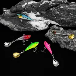 Señuelo VIB metálico para lucio y perca – Jigging vertical