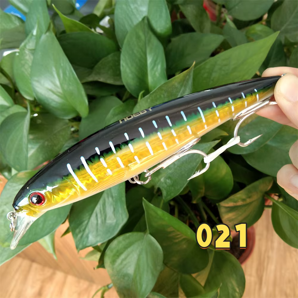 Noeby Señuelo Minnow Flotante para Mar – Suspensión y Tiro Largo