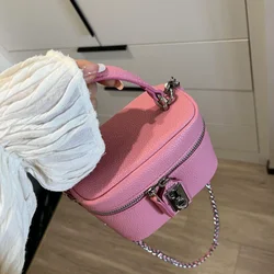 Bolso bandolera mujer de PU con cadena y hebilla para móvil