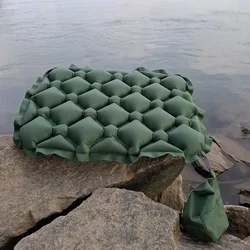 Cojín inflable impermeable camping – Ligero y portátil para pesca