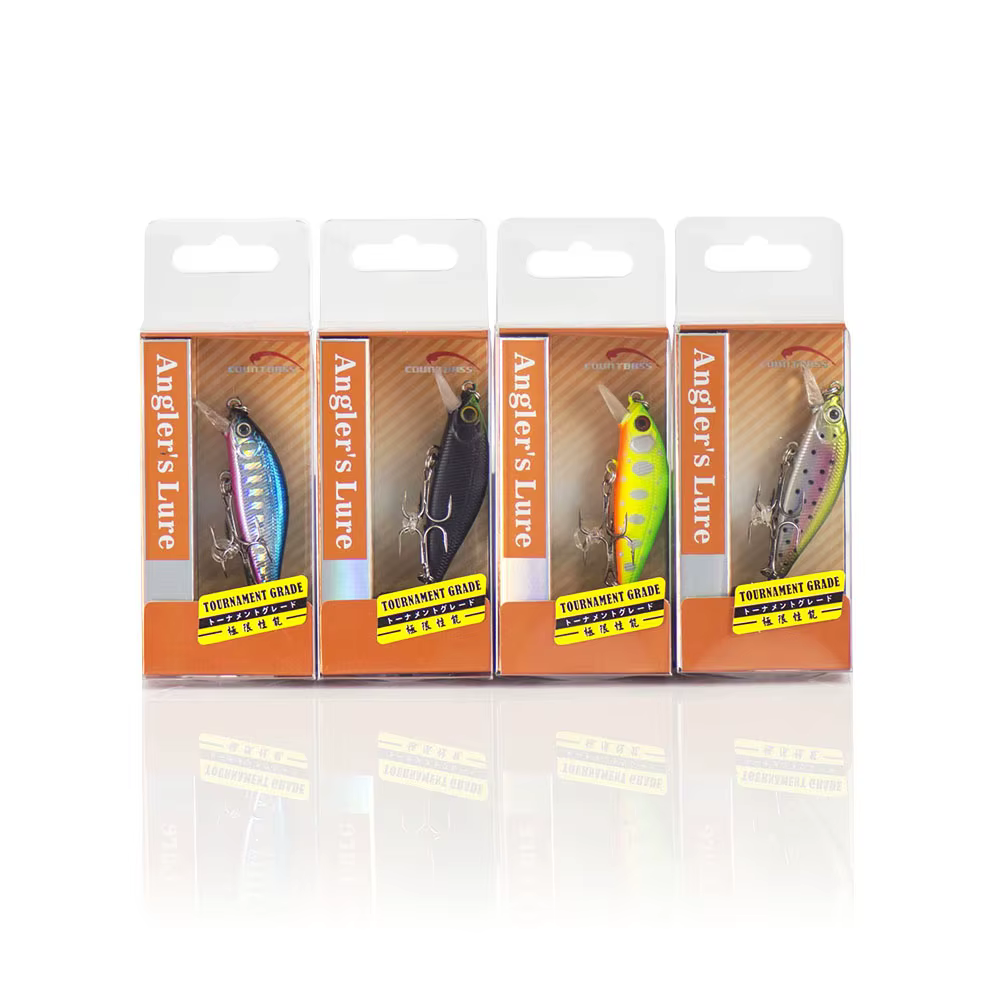 Countbass Minnow 45 mm – 3,1 g Señuelo hundido para bass - imagen 5