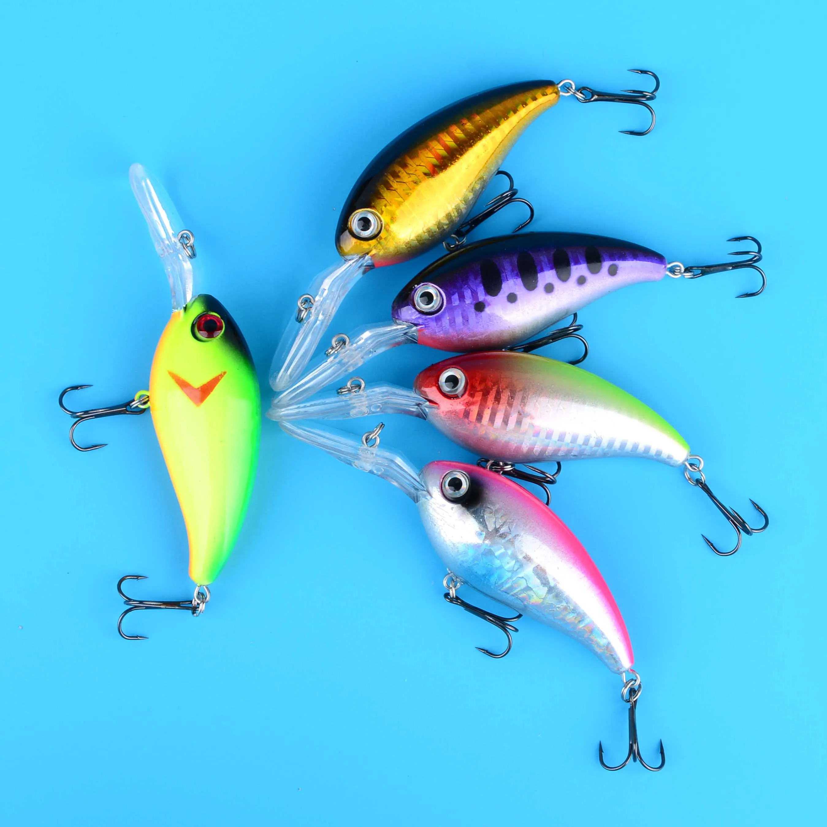 Crankbait Minnow para lubina y lucio, ideal para arrastre - imagen 2