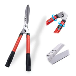 Tijeras de jardinería Goture de acero al manganeso – mango rojo