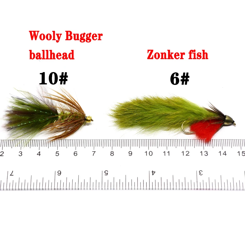 Señuelos de pesca con mosca Persuader imitación sanguijuela y pez - imagen 2