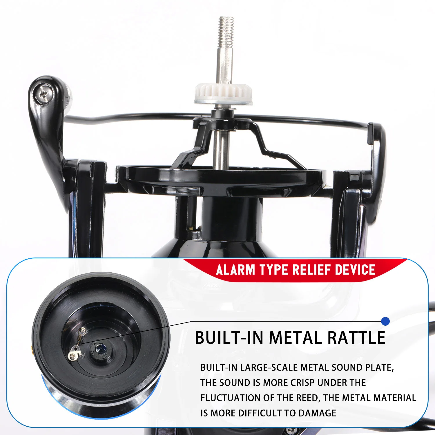 Manivela plegable y sistema de control ajustable del carrete