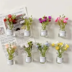 Imanes 3D para nevera con forma de florero – decoración cocina
