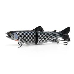 S Swim Glide señuelo trucha lastrado deslizante tallado a mano