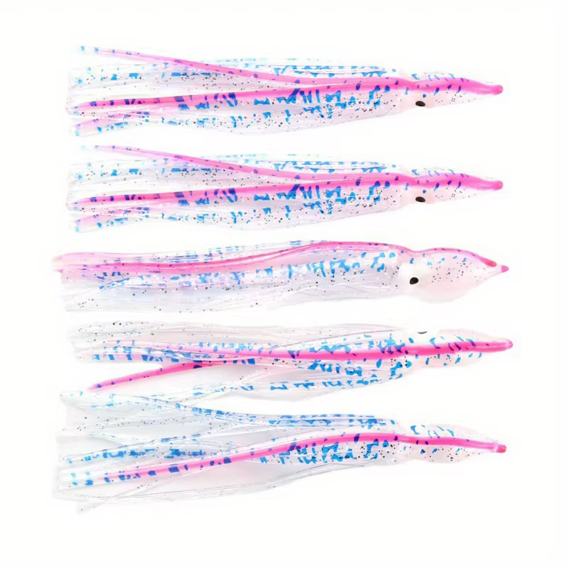 Jooyoo Cebos suaves de pulpo y calamar para pesca al aire libre - imagen 3