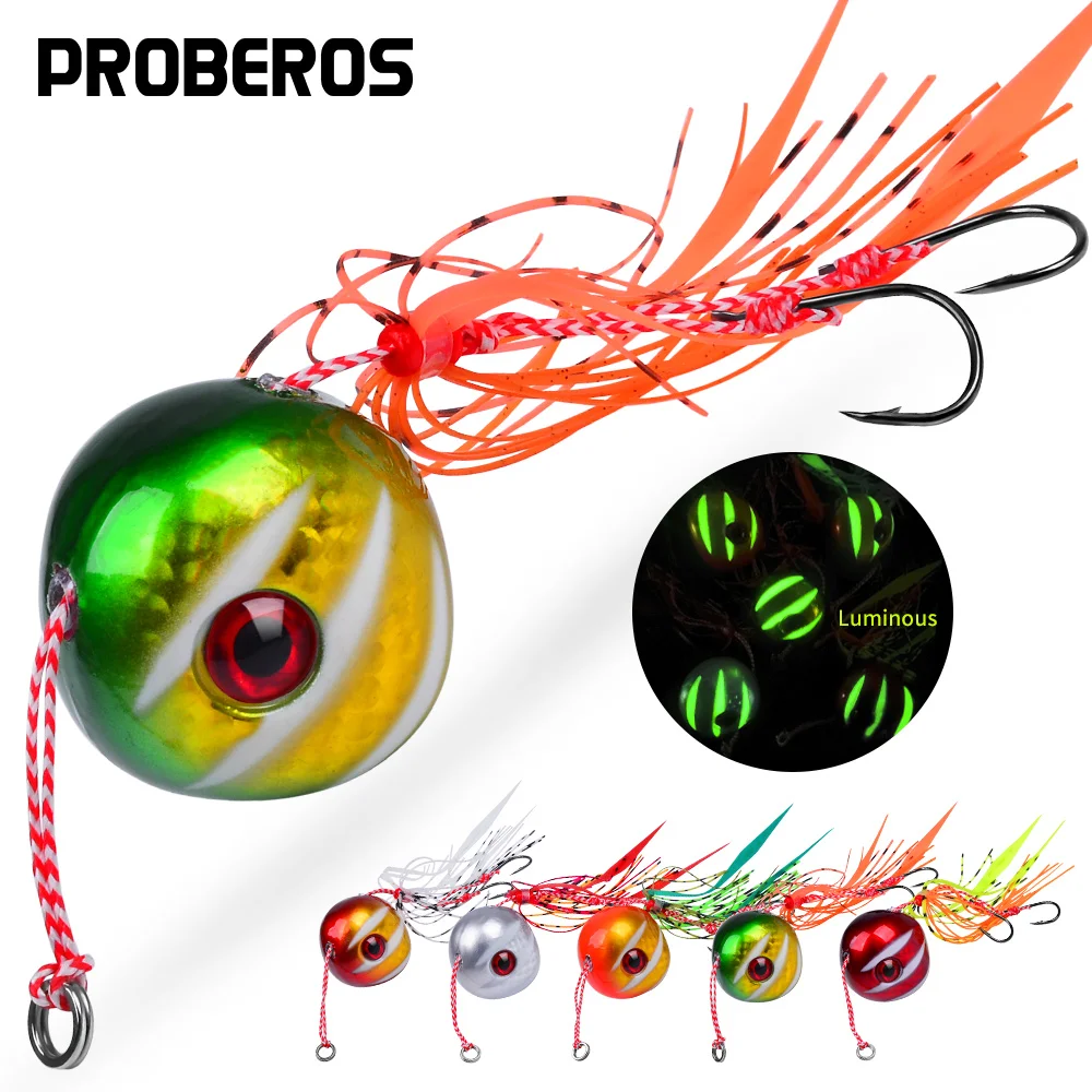 Señuelos Cucharilla metal luminosa PROBEROS – para trolling - imagen 4