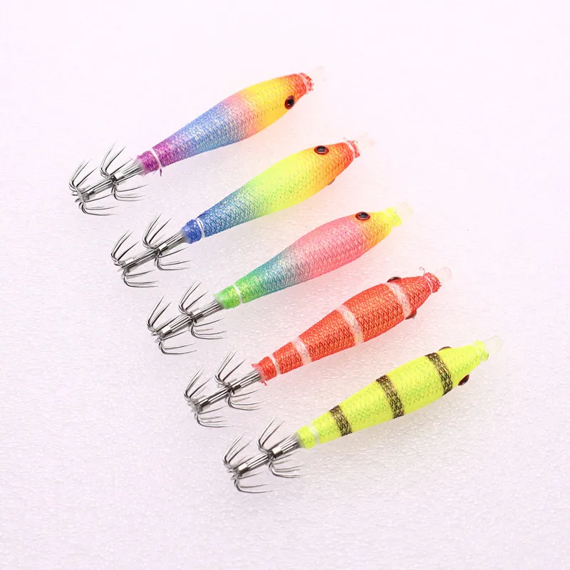 Señuelo pulpo UV reflectante con tubo lumínico - 68 mm - imagen 4