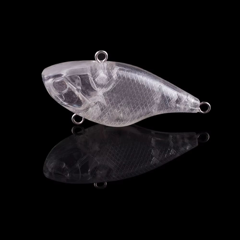 Hanlin Mini VIB Señuelo Blanco Hundimiento Oscilante - imagen 2