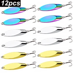 Spinnerbait de metal para trucha con lentejuelas