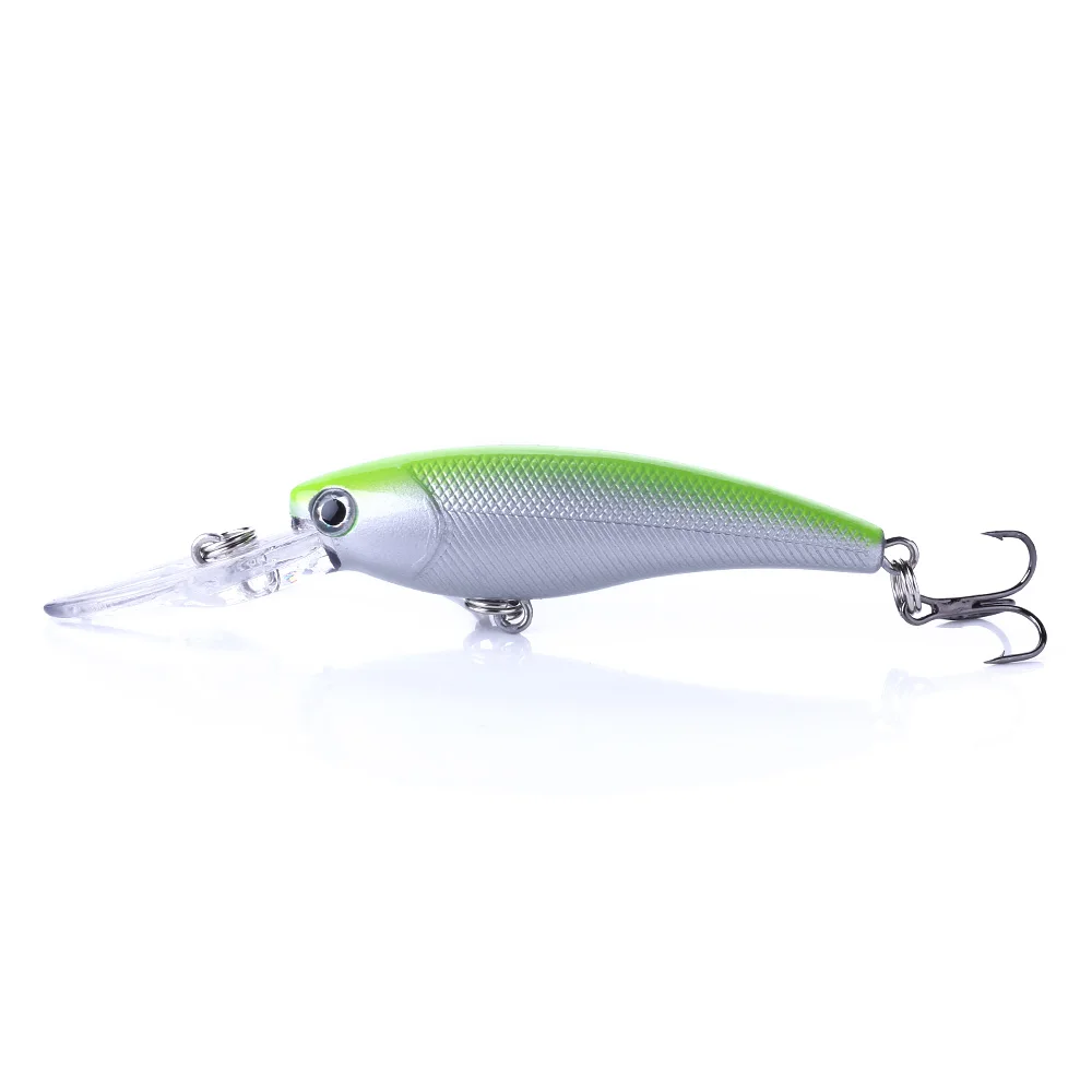 Jerkbait Minnow buceo profundo de labio largo para lubina y lucio