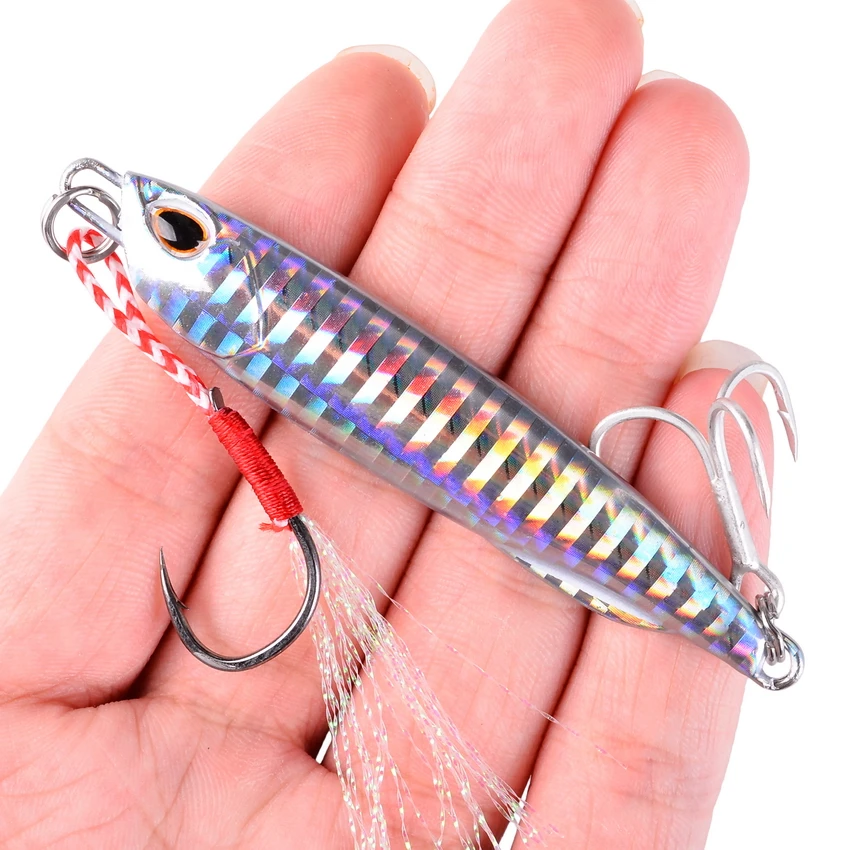 Jigs de metal para lubina y trucha – señuelo duro de arrastre marino