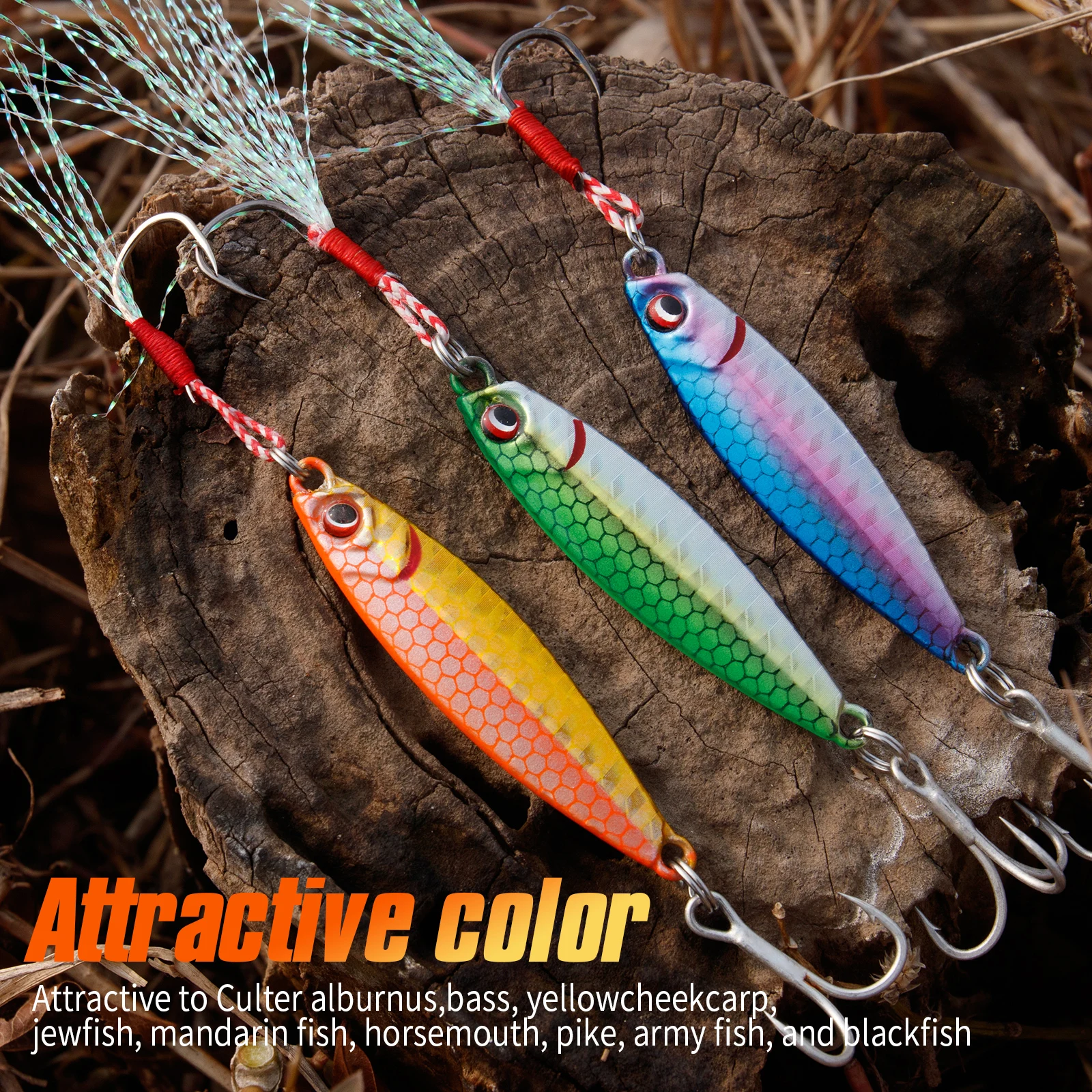 Señuelos de pesca tipo lápiz THKFISH en varios colores