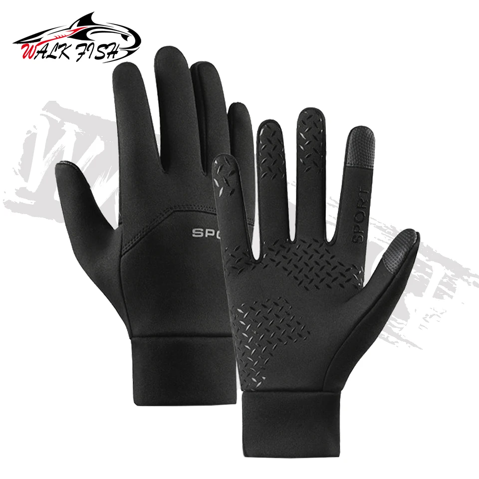 WALK FISH Guantes de pesca impermeables antideslizantes táctiles - imagen 2