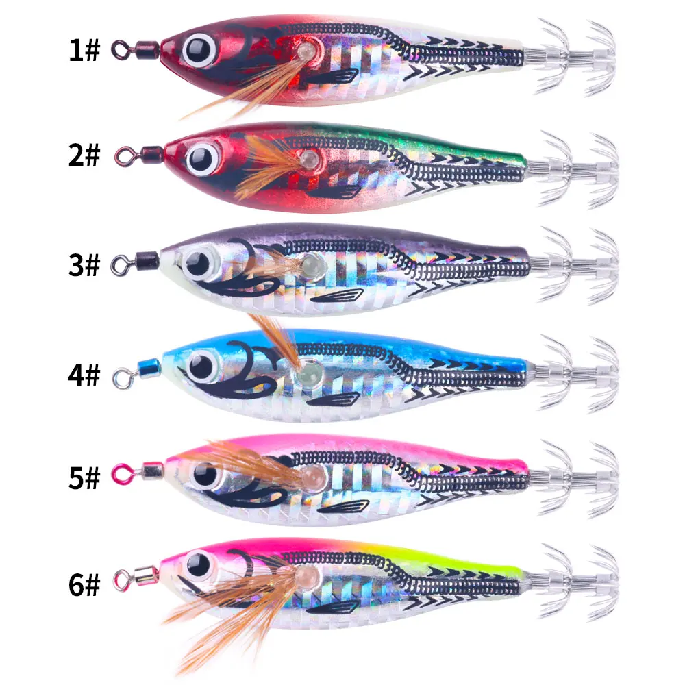 Señuelo duro para camarones con diseño realista