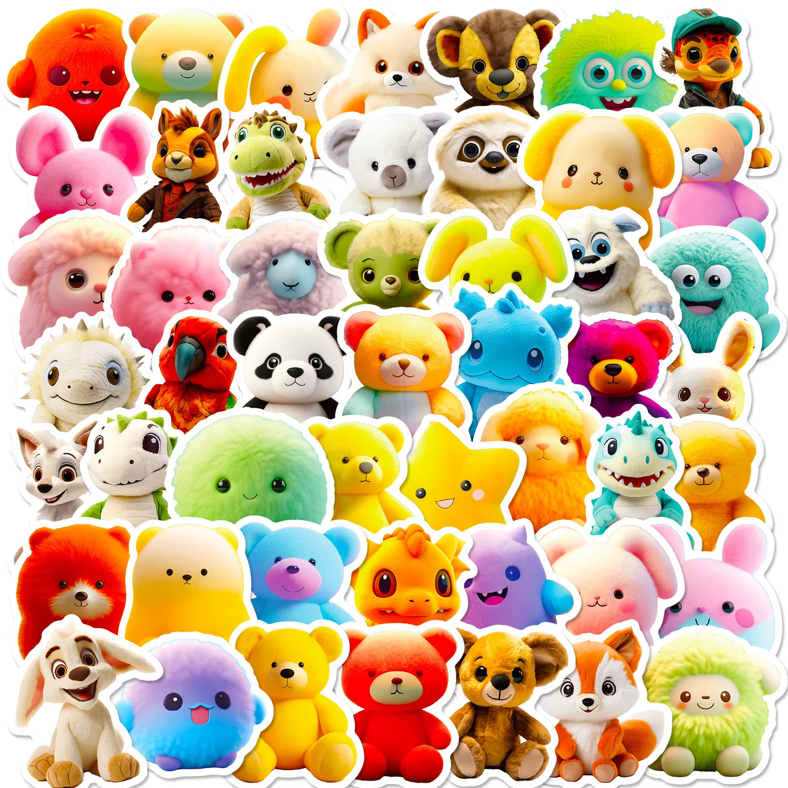 Pegatinas impermeables de vinilo con animales – Para niños - imagen 5