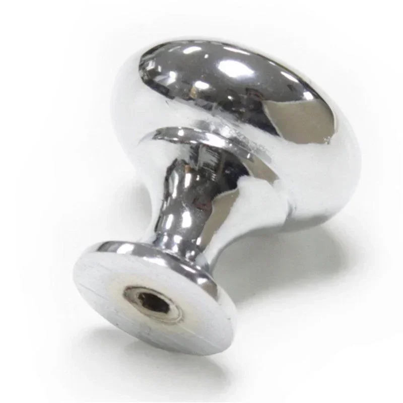Tiradores metal cromado plateado para puertas interiores - imagen 4