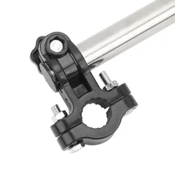 Soporte Paraguas Bicicleta Giratorio 360º Acero Inox Ajustable