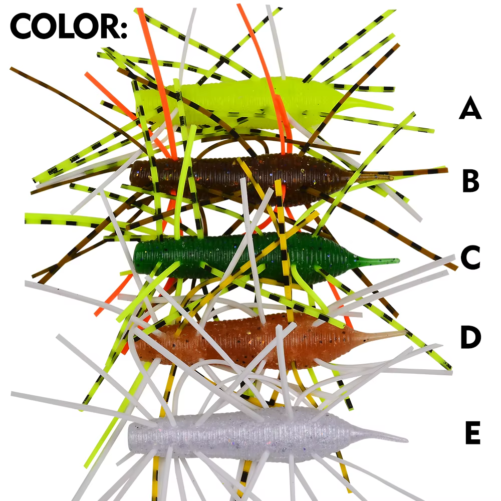 Caterpillar Sunlure – Carnada suave de gusano para lubina y atún - imagen 3