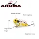 Señuelo Topwater lubina tipo rana wobbler blando - imagen 2