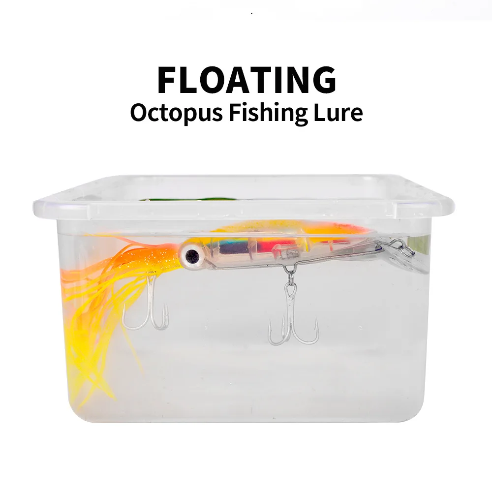 Señuelo flotante pulpo 40g – Fundición larga distancia con triples - imagen 5