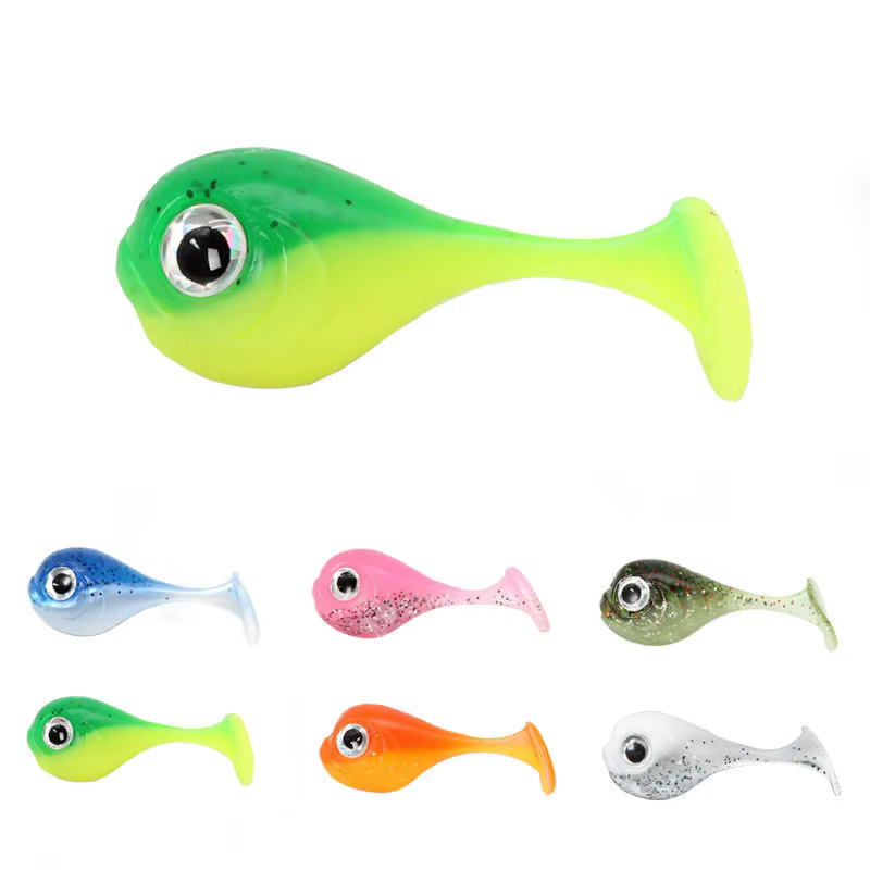 Vinilo Swimbait con Jig Head para Pesca de Lubina - imagen 5