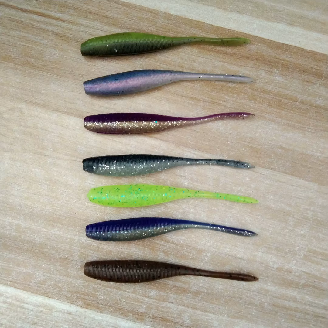 Swolfy Drive Shad Pintail señuelo vinilo hundimiento para pesca salada - imagen 3