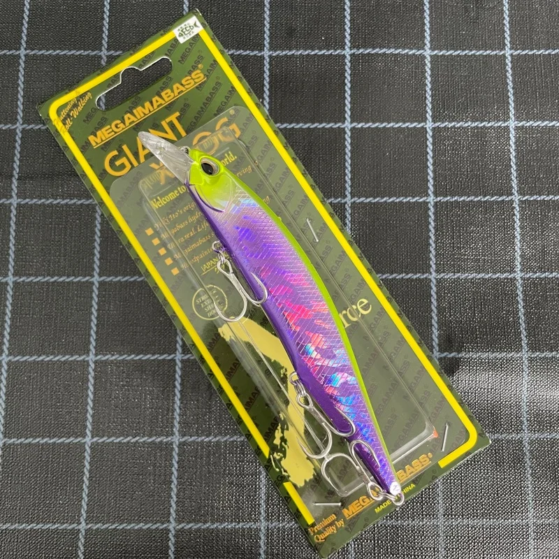 MegaImabass Realis Jerkbait minnow nadador para lubina con acción jerk