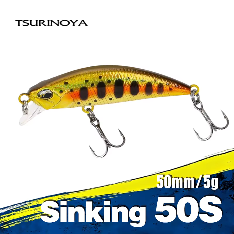 TSURINOYA DW63 Señuelo Hundido para Trucha – Oscilante - imagen 4