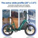 Bicicleta eléctrica fibra de carbono con sensor de par y suspensión - imagen 3
