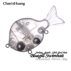 Swimbait Chan's Huang Glide – 9cm 33g Sonajero hundimiento Bluegill