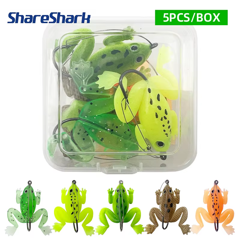 Señuelo Rana Soft ShareShark para Lubina – Con Anzuelos - imagen 2
