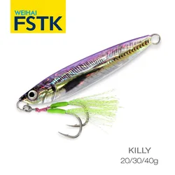 FSTK Señuelo Jigging Mar con Plantilla Metálica Lenta – Cuchara Real