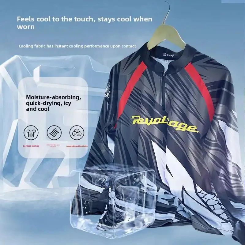 Lizard Fishing camiseta pesca UV transpirable efecto frío - imagen 2
