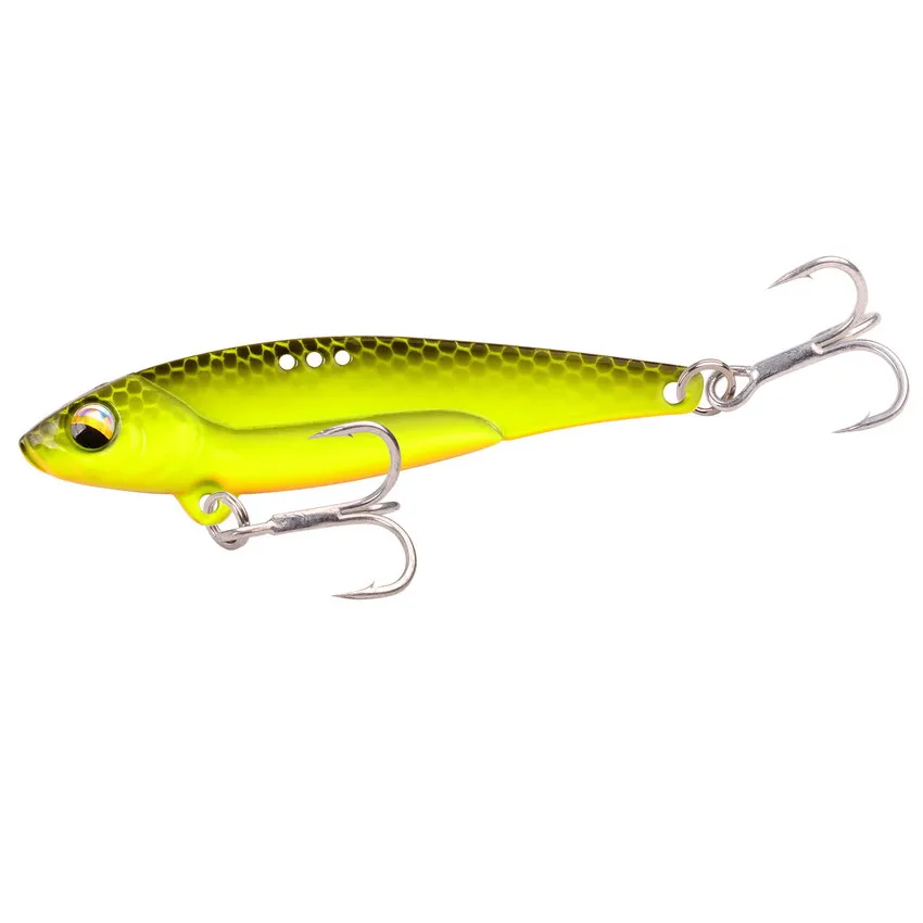 Variedad de colores y acabados de los señuelos