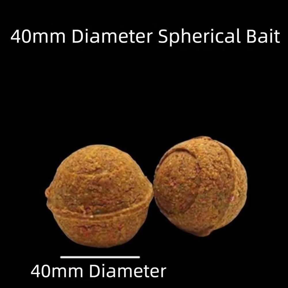 Molde bolas de cebo rodante exprimible para carpas, pellets - imagen 2
